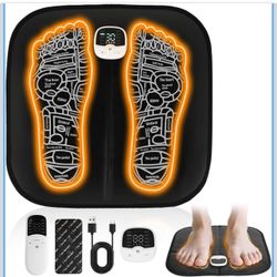 Transcutaneous Electrical Nerve Stimulator for Pain Relief,EMS Foot Stimulator Temporarily Reduce Lower Extremity Pain, EMS Foot Massager for Increase
