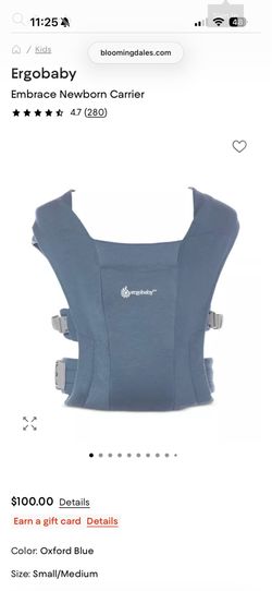 Ergobaby carrier