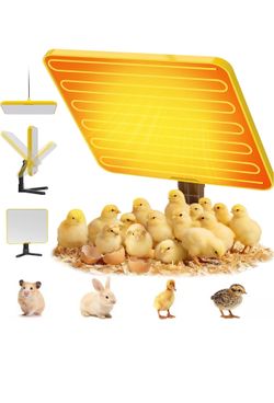 Breeding plate for chicks, heat plate for chicks from 50 to 158 ℉ with smart thermostat