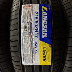 215 50 17 New Tires