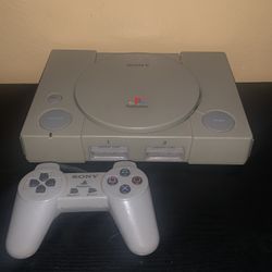 PlayStation 1 Video Game Bundle System Working For Sale