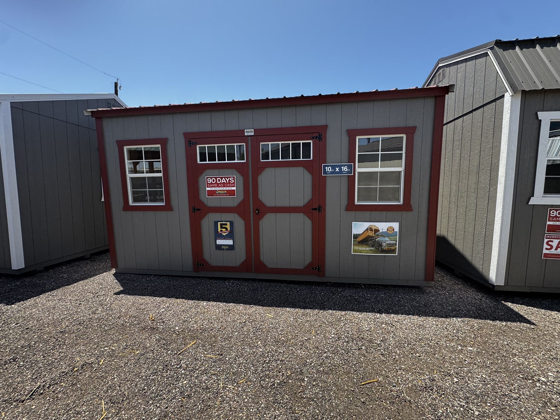 💥SALE 💥 10x16 utility shed