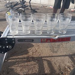 Glass Coke Cola Cups 