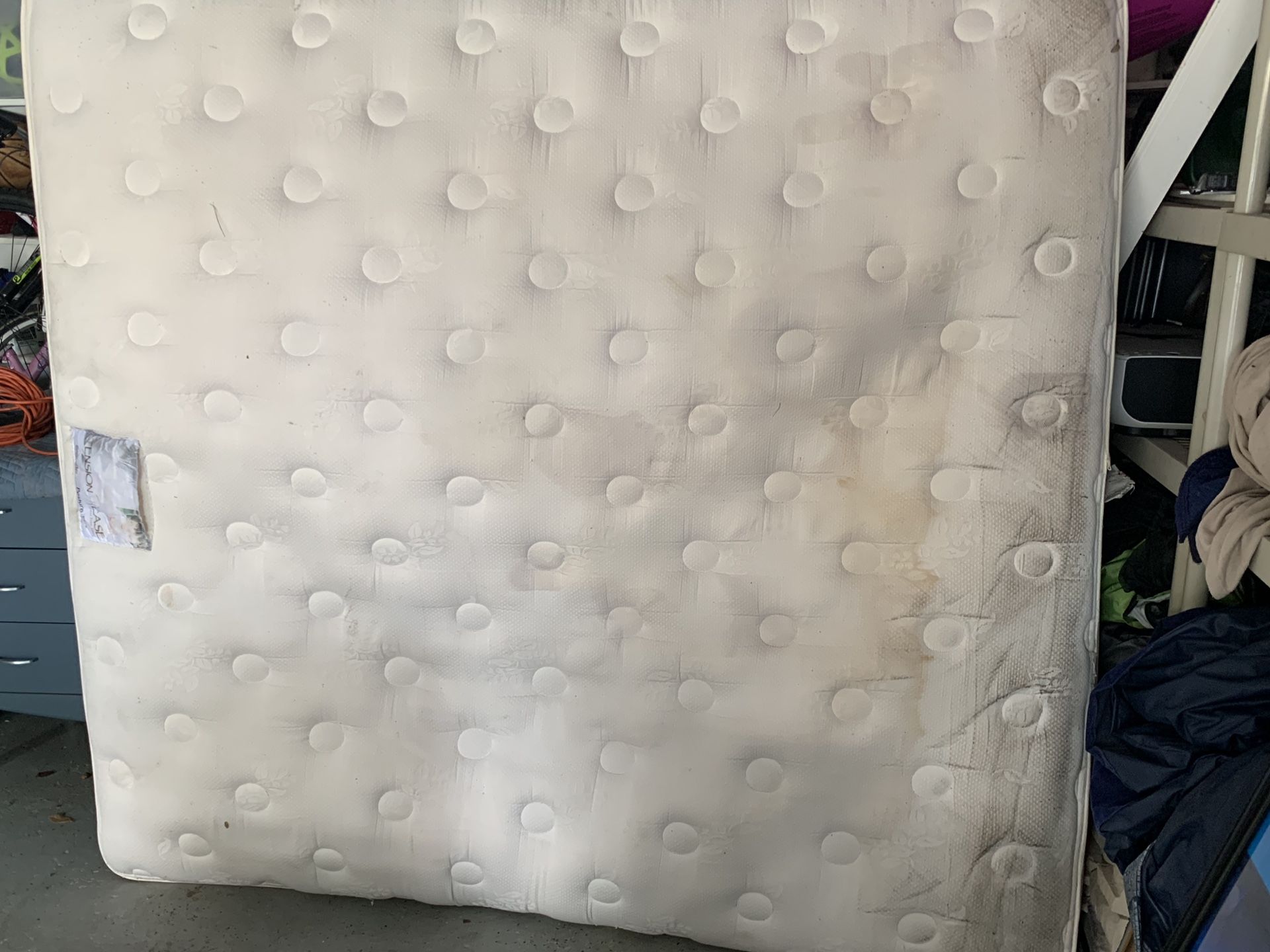 Free king size mattress FREE