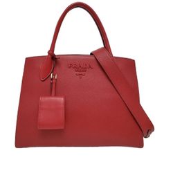 Prada Monochrome leather handbag