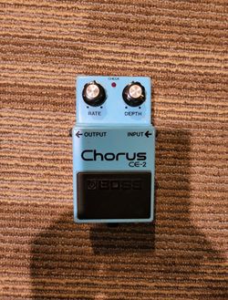 Vintage MIJ 1980’s Boss CE-2 Chorus (Green Label
