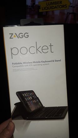 Zagg pocket wireless keyboard