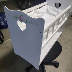 Doll Bed  2 Feet Long In Good Condition 