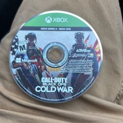 Xbox One Call Of Duty black Ops Cold War