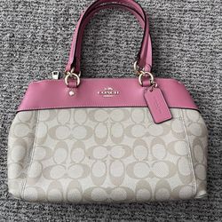 Coach purse with wallet and strap
