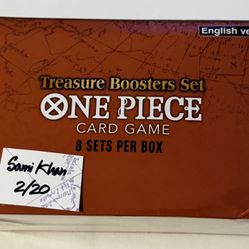 Treasure Booster Set Display (sealed, Dented) 