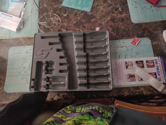 Snap On Screw Driver Blownmold Case