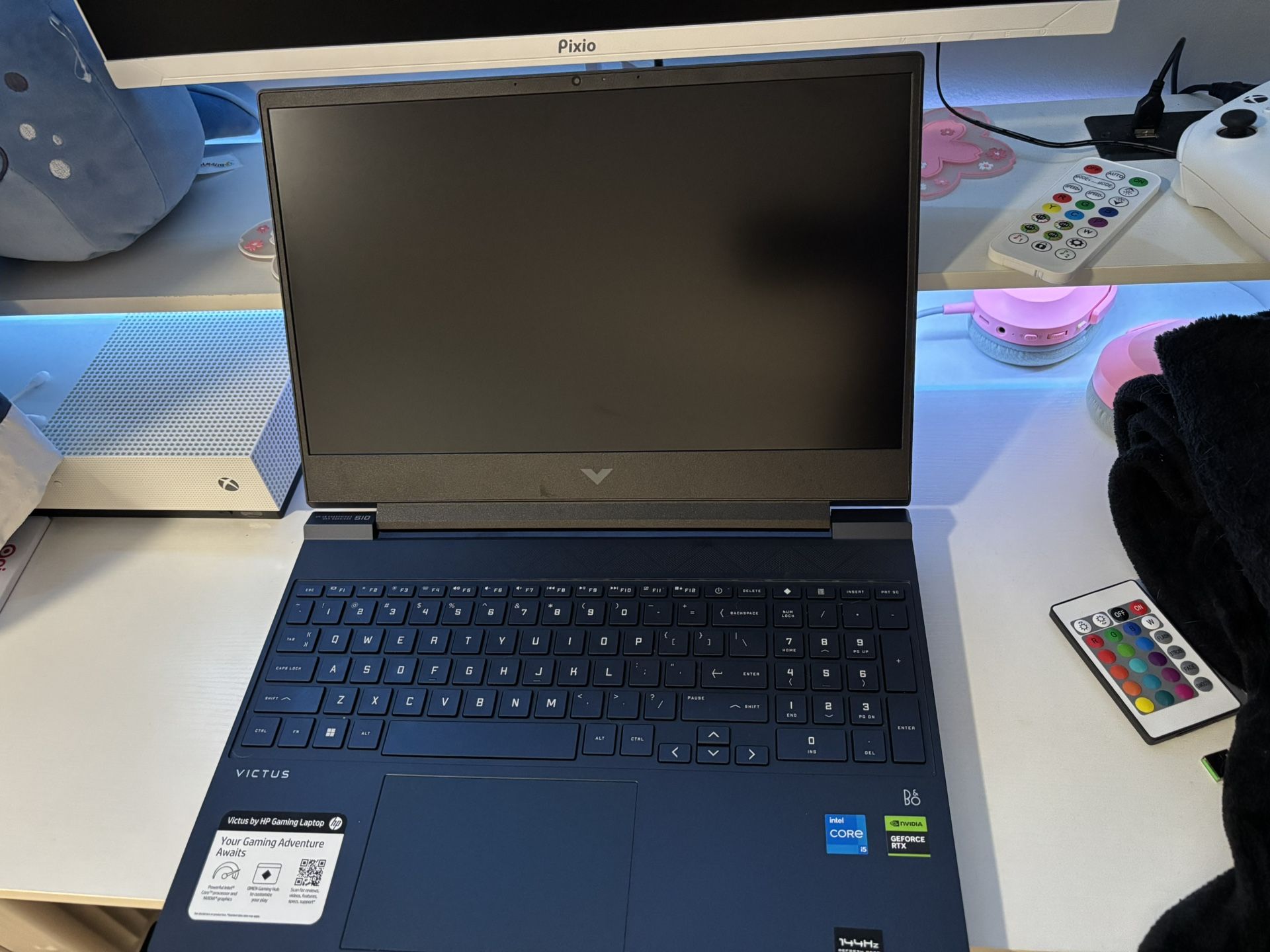 HP Victus 15.6 i5 Gaming Laptop, 15.6" FHD 1920*1080 144Hz, Intel Core i5-12450H, NVIDIA GeForce RTX 3050, 32GB RAM, 1TB SSD