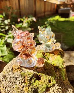 Resin Animals W/ Crystals