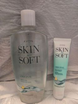 Avon 25 oz bonus size skin so soft with lotion