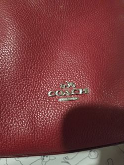 COACH RED PURSE