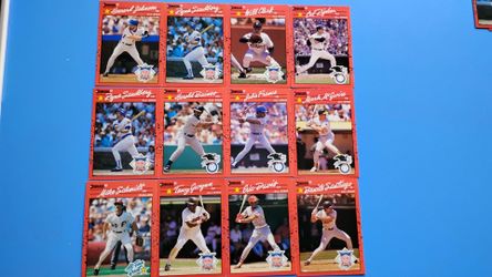 1990 Donruss All-Star Baseball Cards Lot of 12