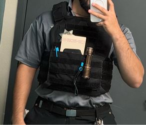 AR 500 Plate Carrier w/ Level 3+ Steel Plates