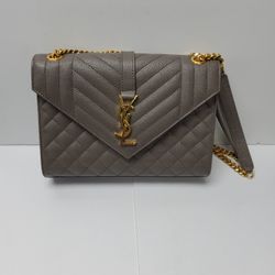 Yves Saint Laurent Envelope Triquilt Crossbody 