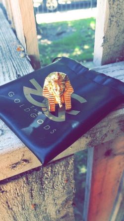 Gold plated finger ring