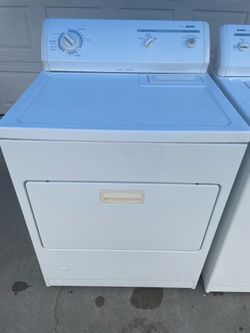 White Kenmore 70 series gas dryer