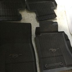 Ford Mustang Floor Liners Front And Back