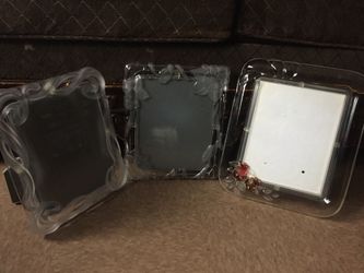 Crystal photo frame 8x10