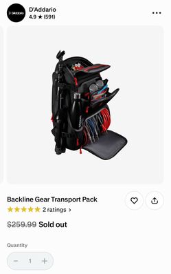 Backline Gear Transport Pack