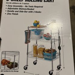 Shelf Rolling Cart