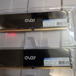 OLOY DDR4 RAM 32GB  (2X16GB) UDIMM Desktop Memory Used