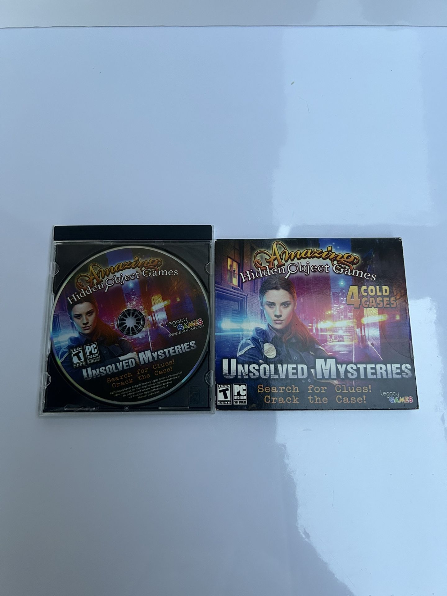 PC Amazing Hidden Object Games: Unsolved Mysteries