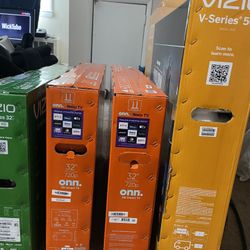 32”,43”,50” Inch TVs 