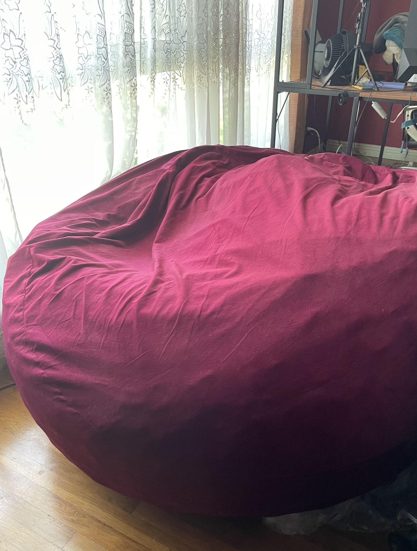 Ultimate Sack 6000 “Bean Bag” Chair - Red