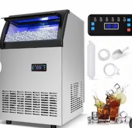 Commercial Stainless Steel Ice Maker Machine