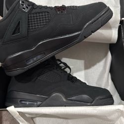 6Y Jordan 4 Black Cats 