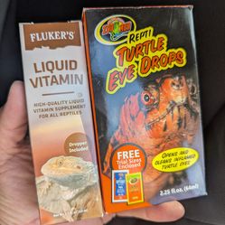 Turtle/Tortoise Supplies, $6 for Both Together, Only Used A Couple Of Times.