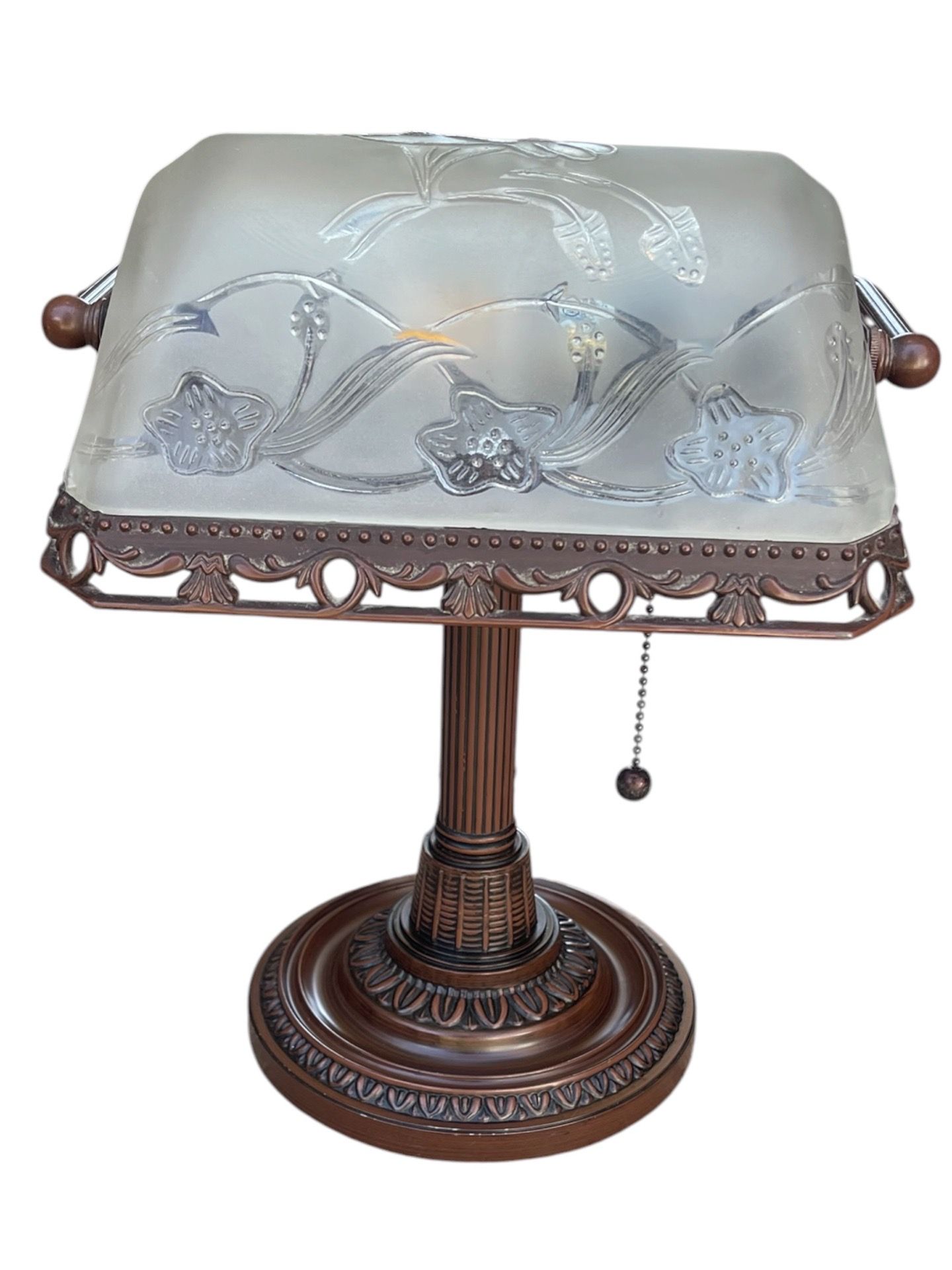 Vintage Banker’s Table Lamp