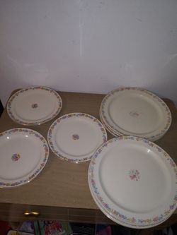Fine China 11 matching plates