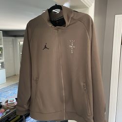AIR JORDAN X TRAVIS SCOTT CACTUS JACK 1 PALOMINO MOCHA TRACK JACKET for  Sale in Lakewood, CA - OfferUp