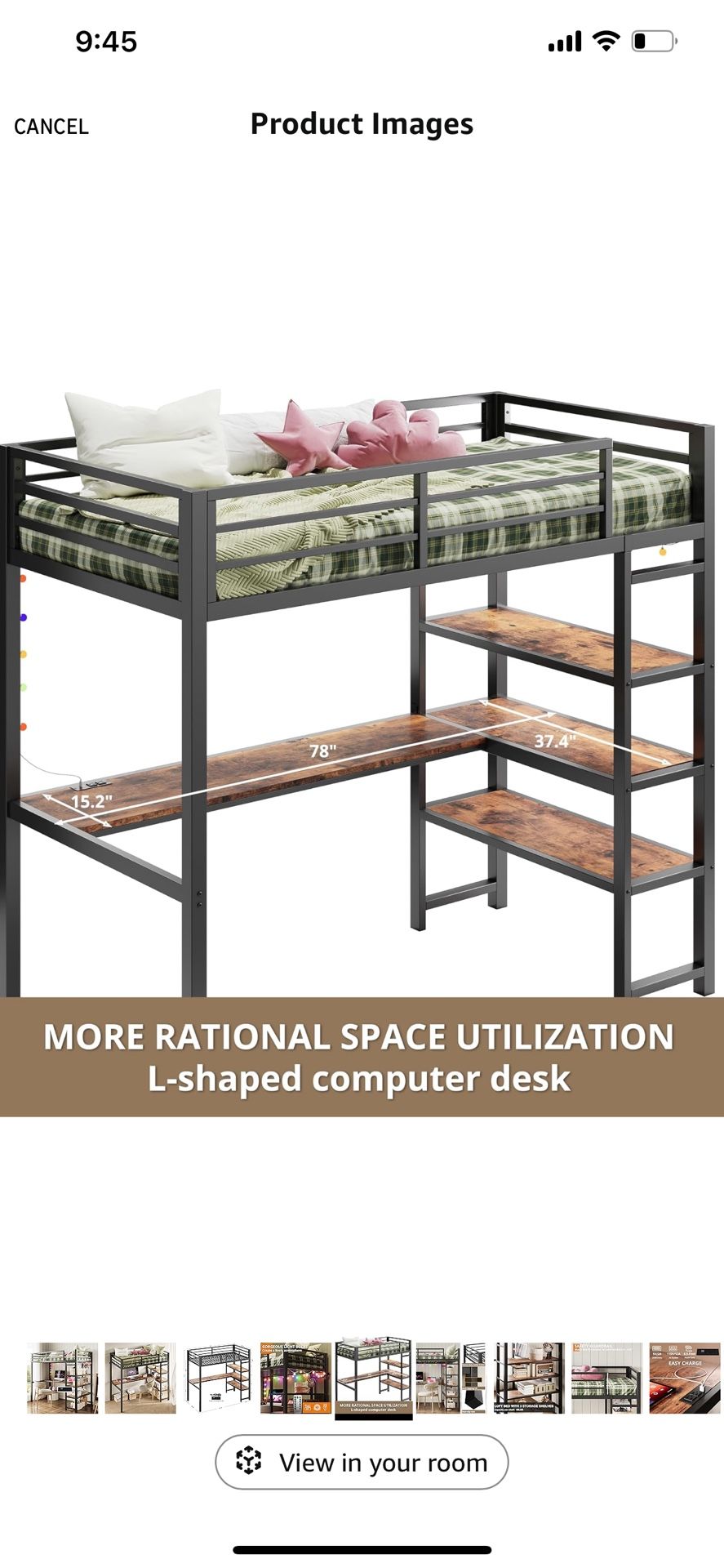Twin Loft Bed With Mattress
