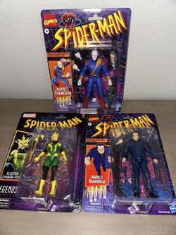 Marvel Legends Spider-Man Retro Lot