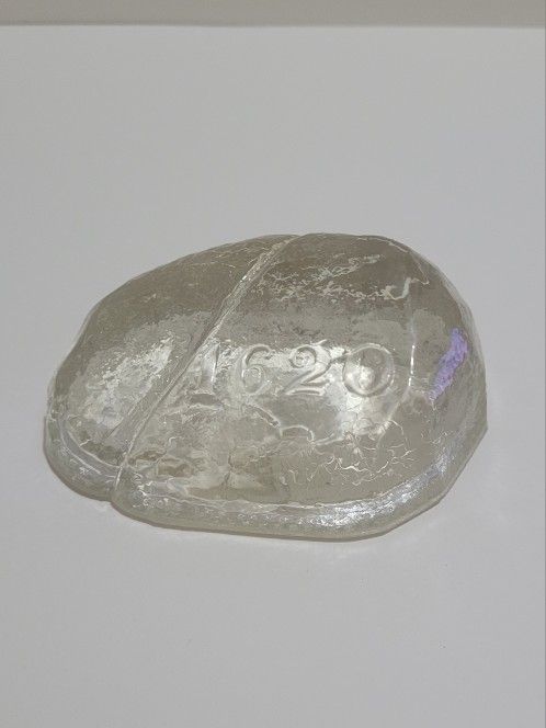 Boston Sandwich Glass Co. "1620 Plymouth Rock" EAPG Paperweight C. 1876 Nice.