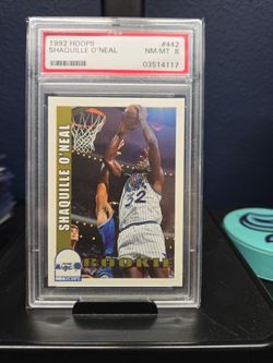 Shaquille O'Neal Rookie psa 8