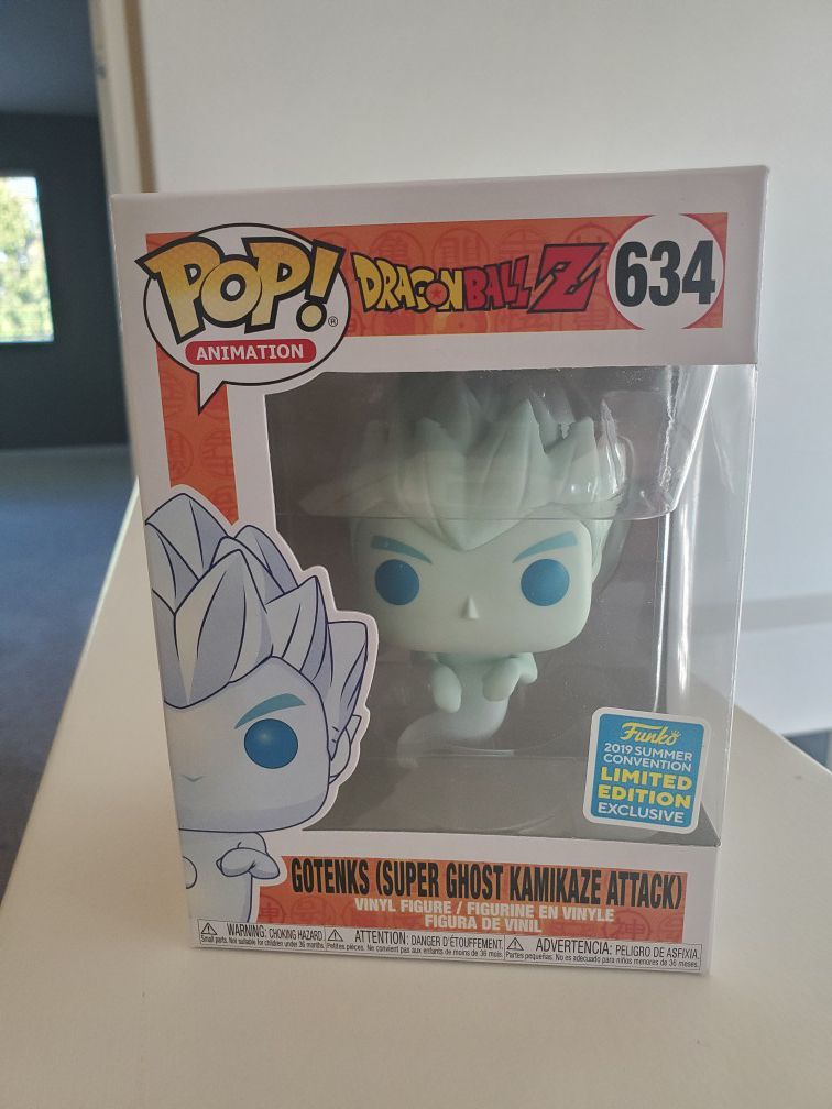 Funko Pop Dragonball Z Ghost Gotenks Shared Exclusive SDCC 2019