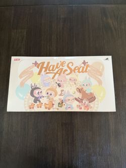 New Factory Sealed Labubu Have A Seat Whole Set