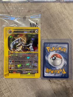 Kabutops Expedition Box Topper Reverse Holo Pokemon Card