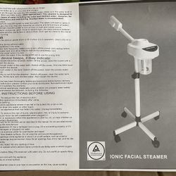 Ionic Facial Steamer