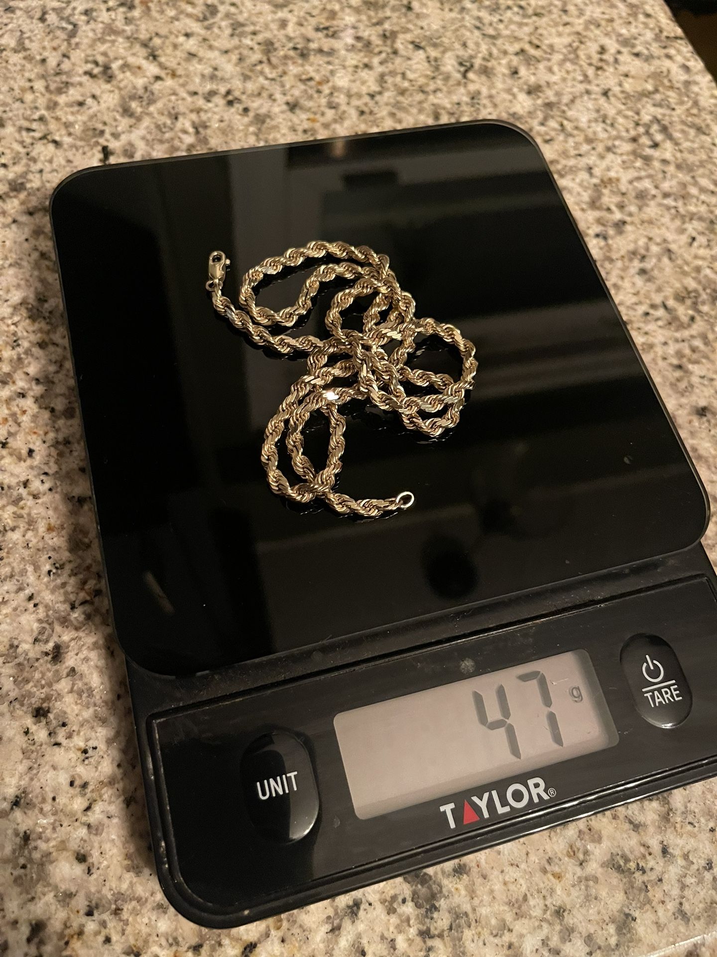 Rope Gold Chain 47 Grams 