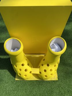 Mschf X Crocs Big Yellow Boots