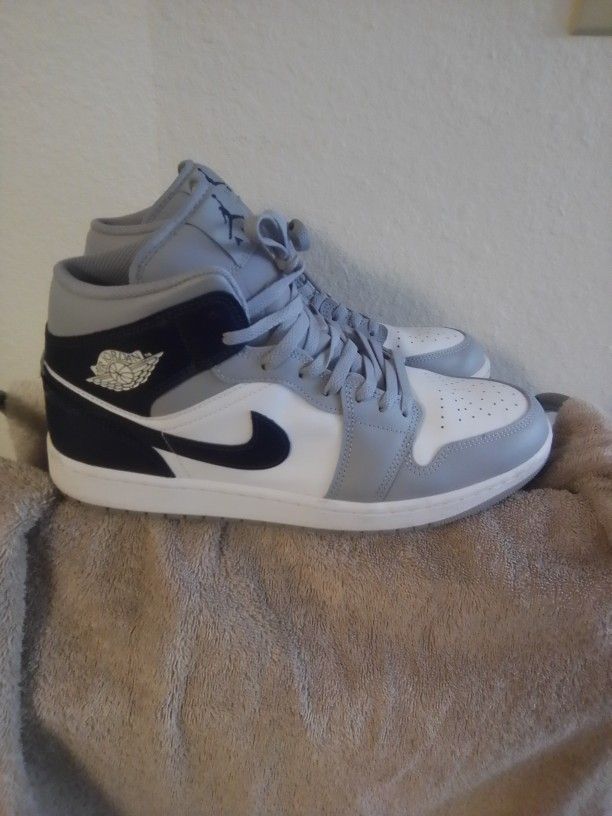 Jordans Nike Blue Grey Size 12